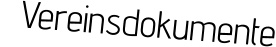 Vereinsdokumente